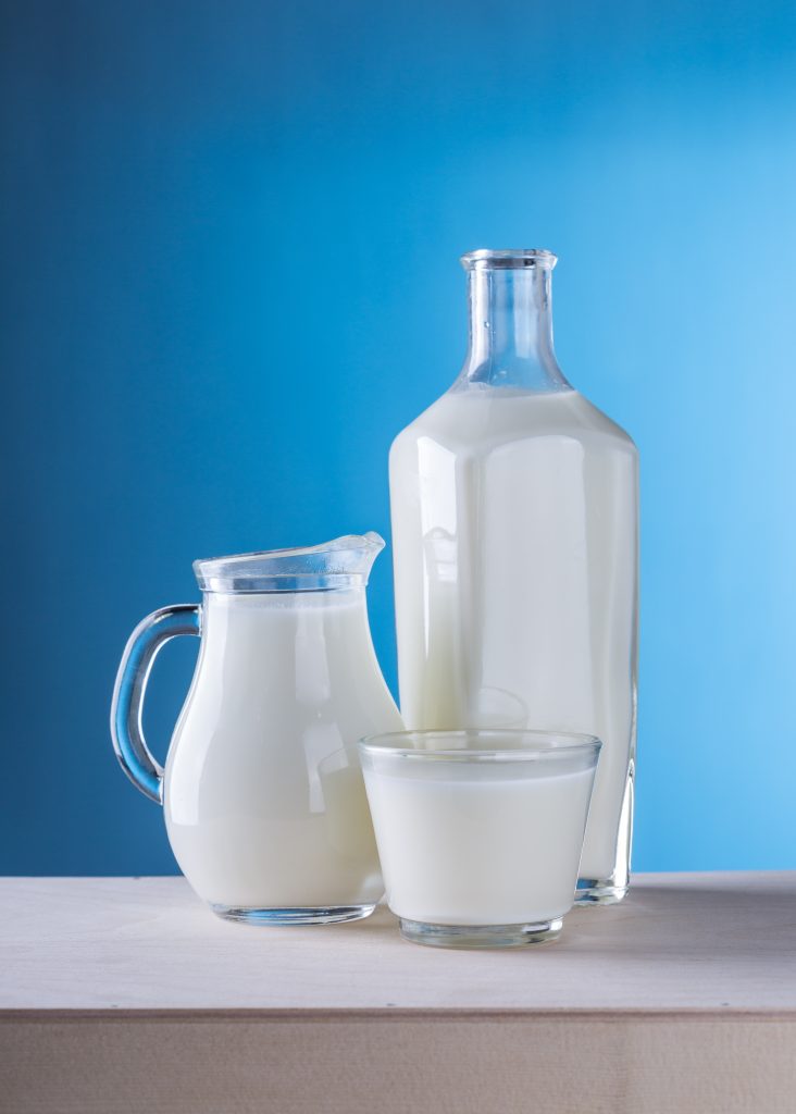 Mjölk är en bra källa till Riboflavin (B2)